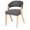 Woodford Esszimmerstuhl mit Design Gestell Marion | Anthrazit