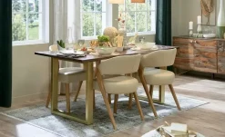 Woodford Esszimmerstuhl Marion | Beige, Leder | Höffner