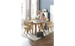 Woodford Esszimmerstuhl Marion | Beige, Leder | Höffner