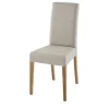 Woodford Esszimmerstuhl Mario | Flachgewebe, Beige