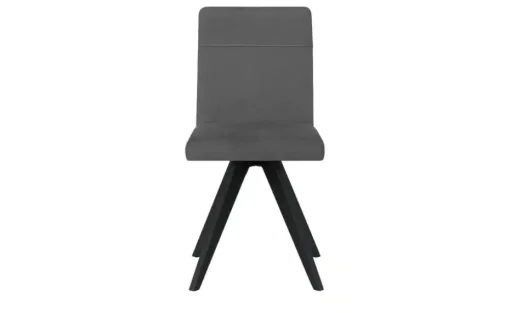 Woodford Esszimmerstuhl mit Massivholzgestell Scala | Anthrazit, Buche, Schwarz