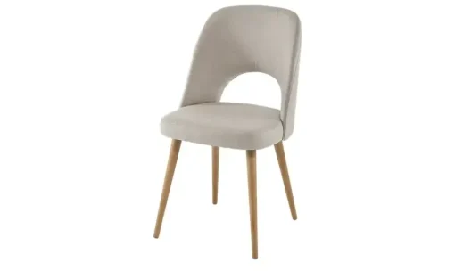 Woodford Esszimmerstuhl Piva | Flachgewebe, Beige