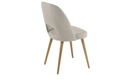 Woodford Esszimmerstuhl Piva | Flachgewebe, Beige