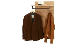 Woodford Garderobenpaneel Lina | Eiche, Schwarz