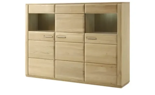 Woodford Highboard Dio | Eiche bianco | Möbel Höffner