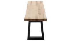 Woodford Kufenbank massiv Malaisa | 160 cm, mit Baumkante