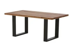 Woodford Massivholztisch Pantheon | Eiche Bassano, Kufen (U-förmig)