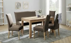 Woodford Massivholztisch  ausziehbar Gabor | Eiche bianco, geölt