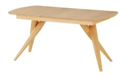 Woodford Massivholztisch  ausziehbar Adan | Kernbuche, lackiert, 160 cm