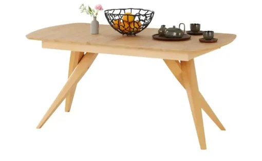Woodford Massivholztisch  ausziehbar Adan | Kernbuche, lackiert, 160 cm