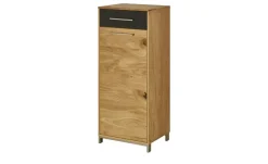 Woodford Mehrzweckschrank Vista | Anthrazit, Eiche, rechts