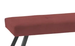 Woodford Polsterbank Cornela | Rostrot, 130 cm