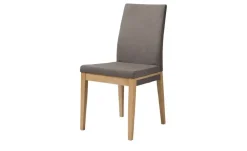 Woodford Polsterstuhl Adele | Taupe, Eiche bianco