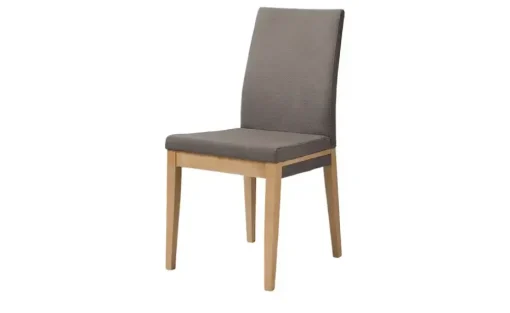 Woodford Polsterstuhl Adele | Taupe, Eiche bianco