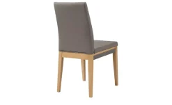 Woodford Polsterstuhl Adele | Taupe, Eiche bianco