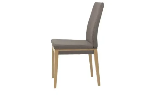 Woodford Polsterstuhl Adele | Taupe, Eiche bianco