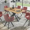 Woodford Polsterstuhl Badin | Rostrot | Möbel Höffner