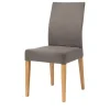 Woodford Polsterstuhl Clara | Taupe, Mikrofaser