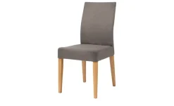 Woodford Polsterstuhl Clara | Taupe, Mikrofaser
