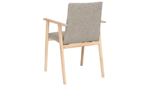 Woodford Polsterstuhl Inga | Taupe, Armlehne | Höffner
