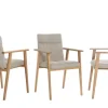 Woodford Polsterstuhl Inga | Taupe | Möbel Höffner
