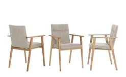 Woodford Polsterstuhl Inga | Taupe | Möbel Höffner