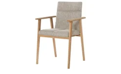 Woodford Polsterstuhl Inga | Taupe | Möbel Höffner