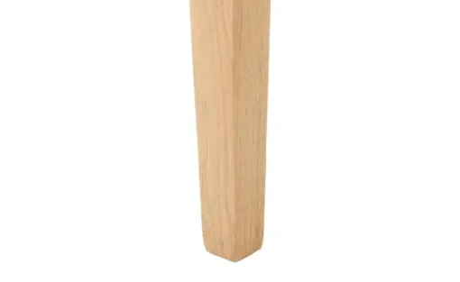Woodford Polsterstuhl mit Massivholzgestell Silke | Braun, Eiche bianco
