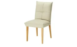 Woodford Polsterstuhl Toledo | Creme, Leder | Höffner