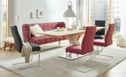 Woodford Schwingstuhl Tessa | Rot, ohne | Möbel Höffner