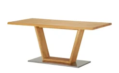 Woodford Säulentisch Ateno | 160 cm, Baumkante