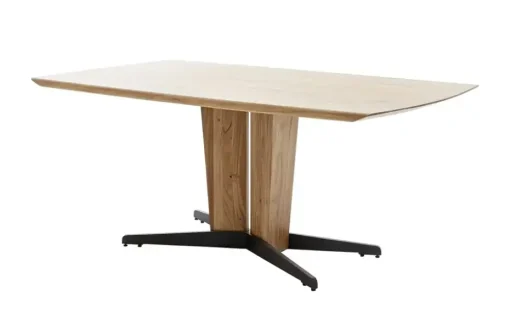 Woodford Säulentisch aus Massivholz Trenton | 180 cm