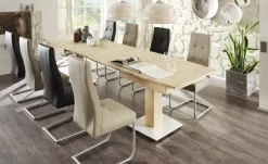 Woodford Säulentisch  ausziehbar Toralf | 160 cm
