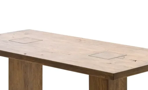 Woodford Säulentisch Moe | Eiche, lackiert, 180 cm