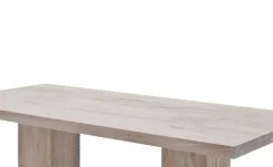 Woodford Säulentisch Moe | Eiche, gekälkt, lackiert, 180 cm