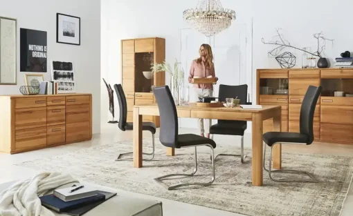 Woodford Vitrine Dio | Kernbuche | Möbel Höffner