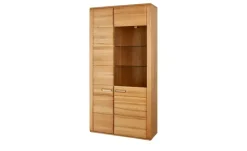 Woodford Vitrine Dio | Kernbuche | Möbel Höffner