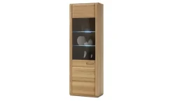 Woodford Vitrine Dio | Kernbuche, links | Möbel Höffner