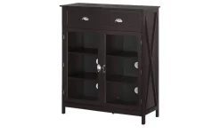Wäscheschrank Mosi | Dunkelbraun | Möbel Höffner