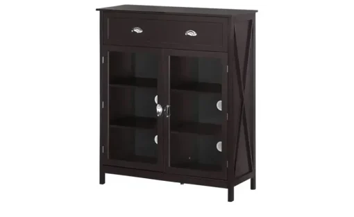 Wäscheschrank Mosi | Dunkelbraun | Möbel Höffner