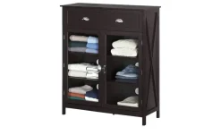 Wäscheschrank Mosi | Dunkelbraun | Möbel Höffner