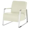 W.SCHILLIG Sessel aus Leder 17350 Quadroo | Creme