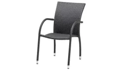 Zebra Stapelsessel Milano | Dunkelgrau | Möbel Höffner