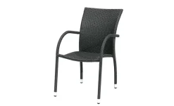 Zebra Stapelsessel Milano | Dunkelgrau | Möbel Höffner
