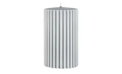 Zylinderkerze Powder Rillen | 10 cm, 5,8 cm | Höffner