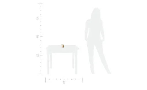 Zylinderkerze Rusti | 8 cm | Möbel Höffner